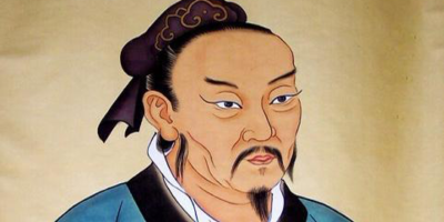 A drawing of the philosopher Mencius